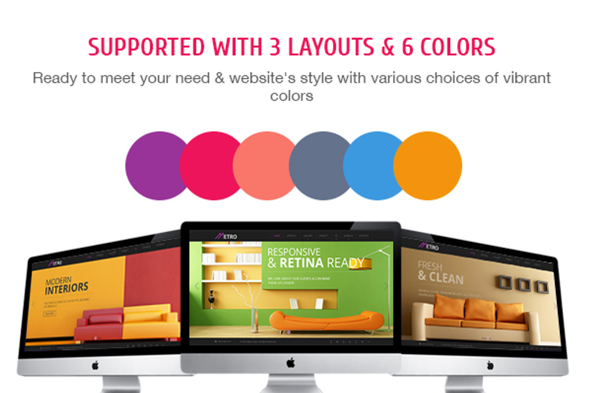 Metro - Multipurpose Joomla Template, a Websites & App Template by JoomlaUX (Photo 3 of 5)