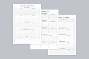 Meal Planning Pages Set V-01, a Stationery Template by shahsoft (Thumbnail 2 of 3)