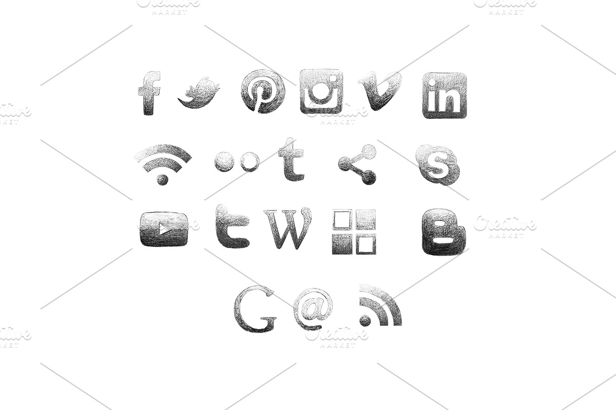 Hand-Drawn Icons (Clip art), an Icon by Onyx Templates (Photo 14 of 14)