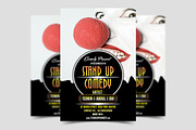 Stand Up Comedy Flyer Template, a Flyer Template by mesuka (Thumbnail 1 of 3)