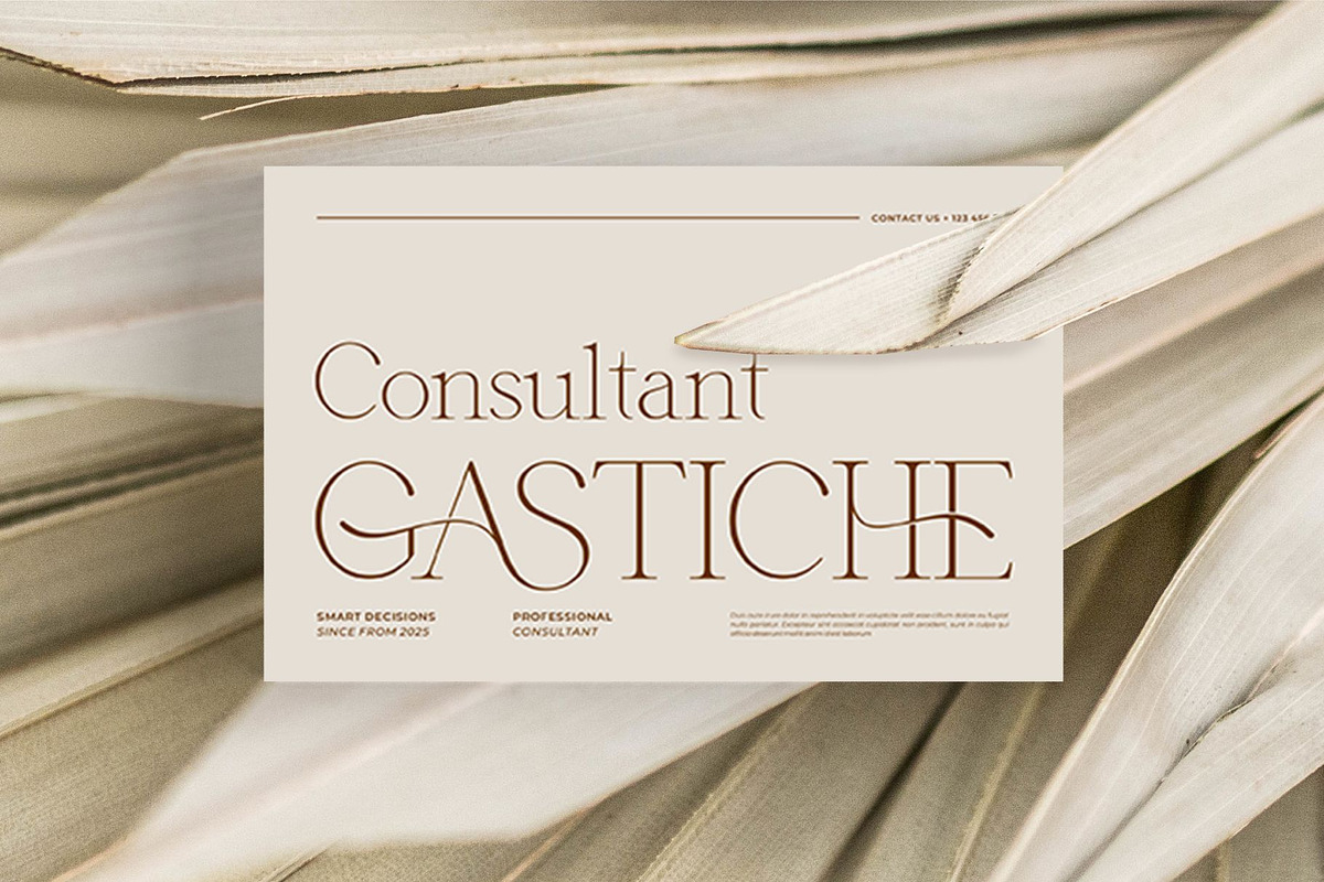 Qariga || Simple Minimalist Serif, a Serif Font by Ermedia Studio (Photo 2 of 10)
