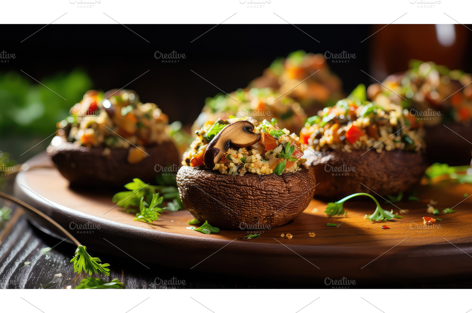 restaurant appetizer vegan food, a Food & Drink Photo by pikepicture