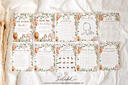 Boho Safari Animal Baby Shower Games, a Templates & Theme by VeliusCreativeStudio (Thumbnail 2 of 5)