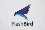 Eagle Flash Bird Animal Flaying Logo, a Branding & Logo Template by jongcreative (Thumbnail 1 of 4)