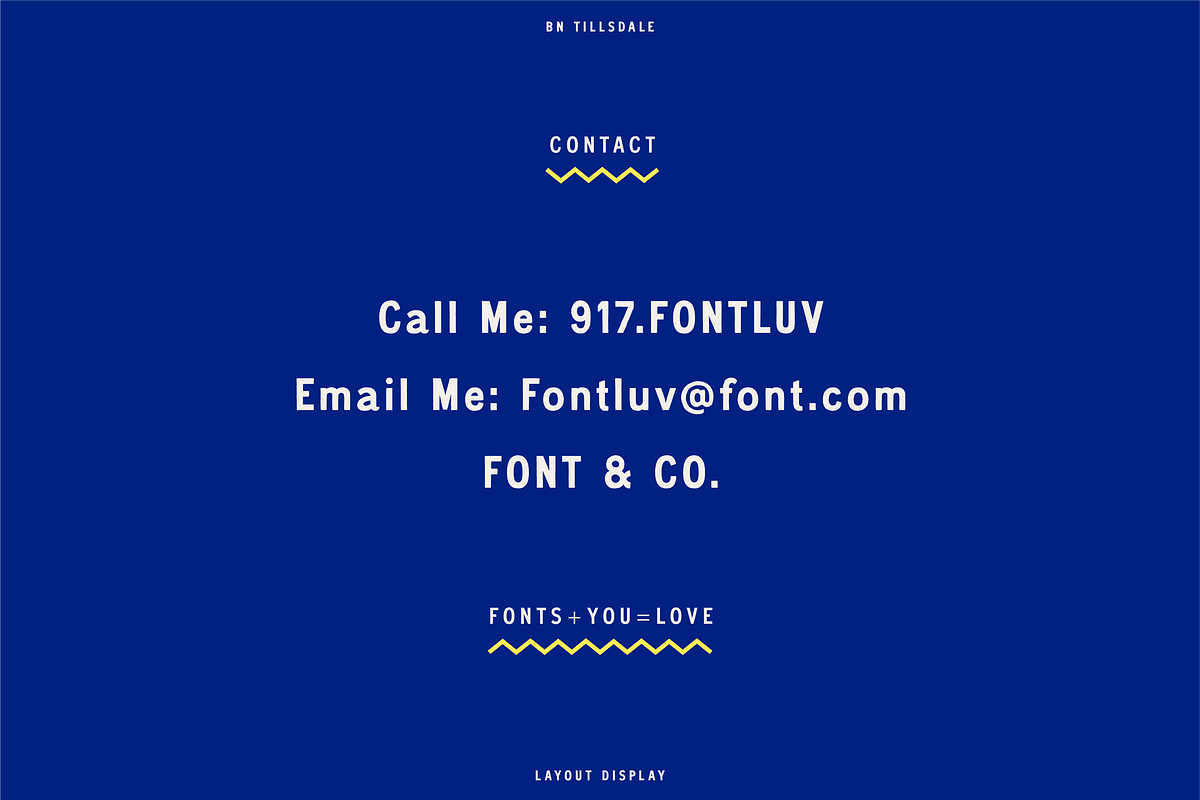 BN Tillsdale: Hand-drawn Font Family, a Sans Serif Font by Bnick (Photo 7 of 10)