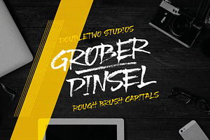 XXII Grober Pinsel