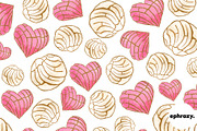 Mexican Pan Dulce Graphics, a Pattern Graphic by EphrazyGraphics (Thumbnail 5 of 7)