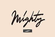 40+ Procreate Lettering Brushes, a Brush Add-On by Nurmiftah (Thumbnail 8 of 18)
