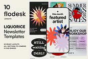 Flodesk Newsletter Templates, an Email Template by Sparrow & Snow (Thumbnail 1 of 12)