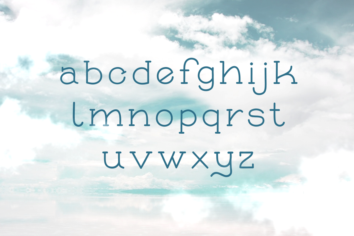 Skybird Font preview 7