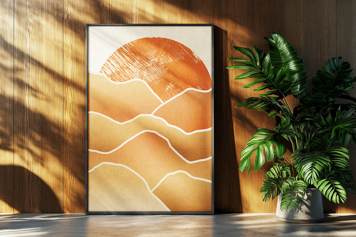 Boho Style: Earth Tones, a Pattern Graphic by Zim Varezhkin (Photo 11 of 11)