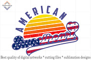 4th of July Sublimation Bundle, a Decorative Illustration by DiamondShop (Thumbnail 7 of 11)