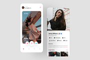 Happy - Dating App UI Kit, an UI Kit Template by iDoodle Studio (Thumbnail 3 of 4)