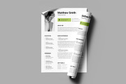 Modern Executive Resume Template, a Resume Template by PixelStudio (Thumbnail 5 of 5)