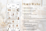 Spiritual Instagram Posts | Reiki, a Social Media Template by Under My Cozy Roof (Thumbnail 8 of 9)