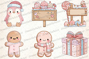 Cute Christmas Doodles PNG, an Illustration by DreamCafeArt (Thumbnail 5 of 8)