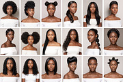 Melanin Luxury Hair Stock Photos, a Beauty & Fashion Photo by Selenique Studio (Thumbnail 6 of 9)