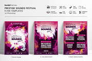 Prestige Sounds Festival Flyer, a Flyer Template by Bundo Themes (Thumbnail 1 of 5)