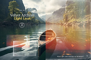 Velvet Archive - Light Leak Overlays, a Texture Illustration by tatiankaart (Thumbnail 1 of 9)