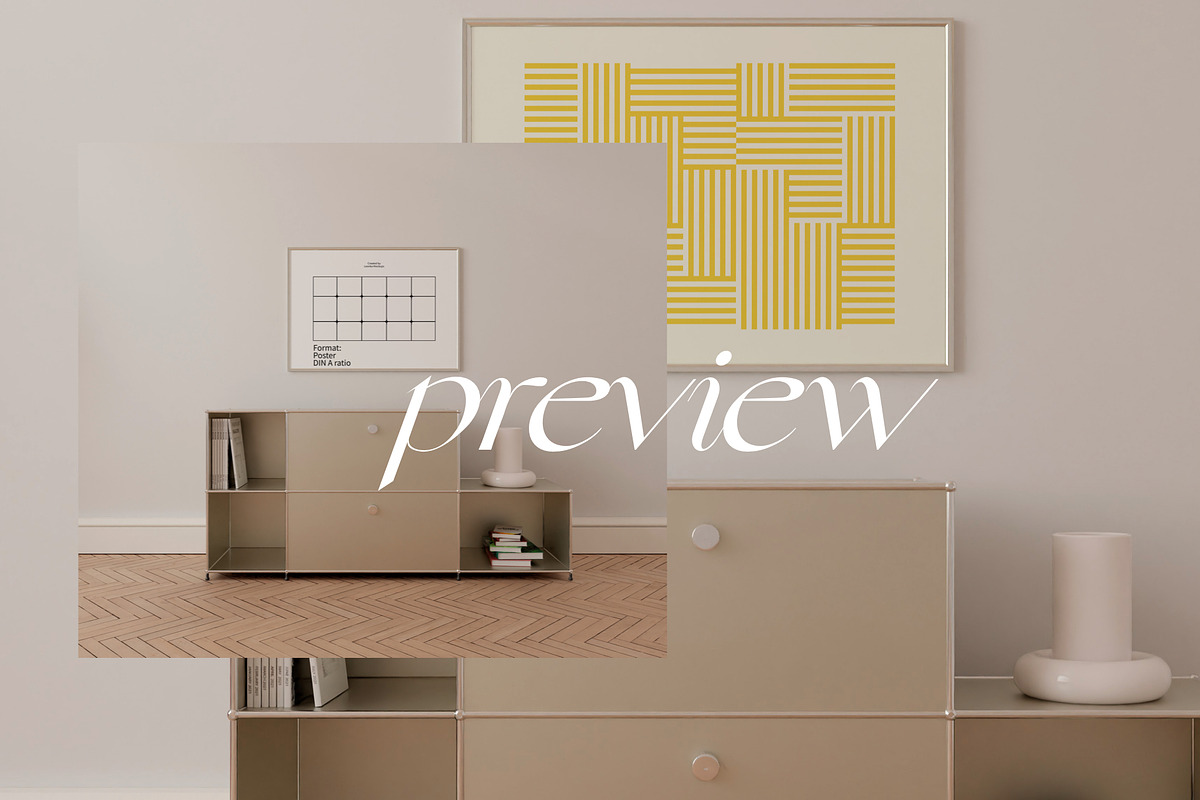 Interior Frame Mockup Pack TAMIR, a Household Mockup by Bonumo (Photo 8 of 13)