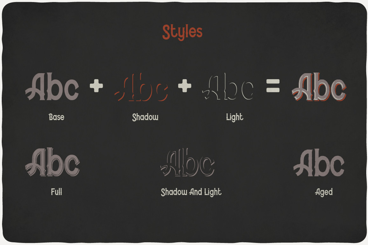 Bourbon Typeface preview 4
