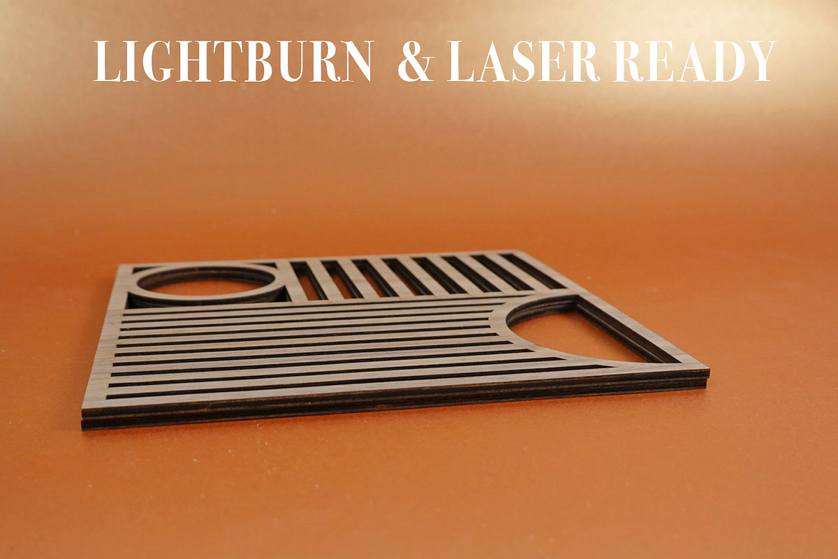 Trivet Bauhaus2 File for Laser Cut., an Object Graphic by MaramadeLaser (Photo 5 of 5)