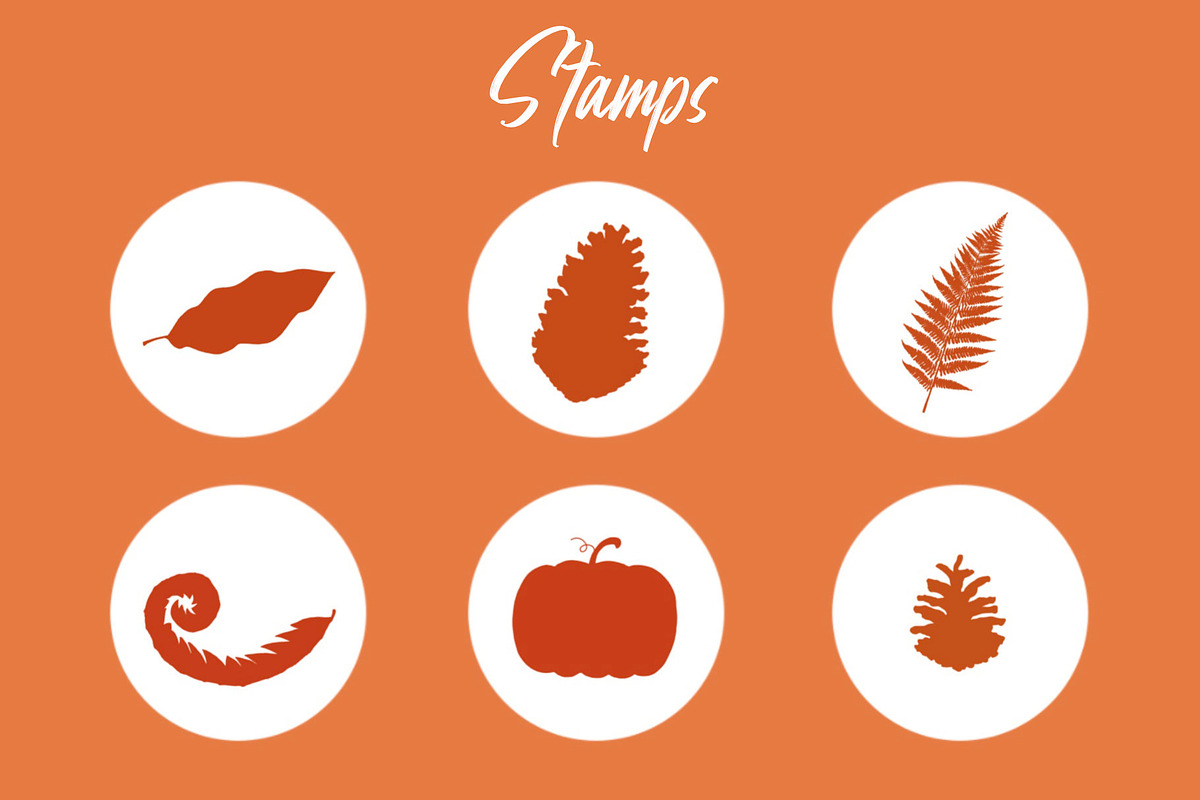 Autumn Brush set for Procreate, a Brush Add-On by Littlefield Design (Photo 10 of 16)