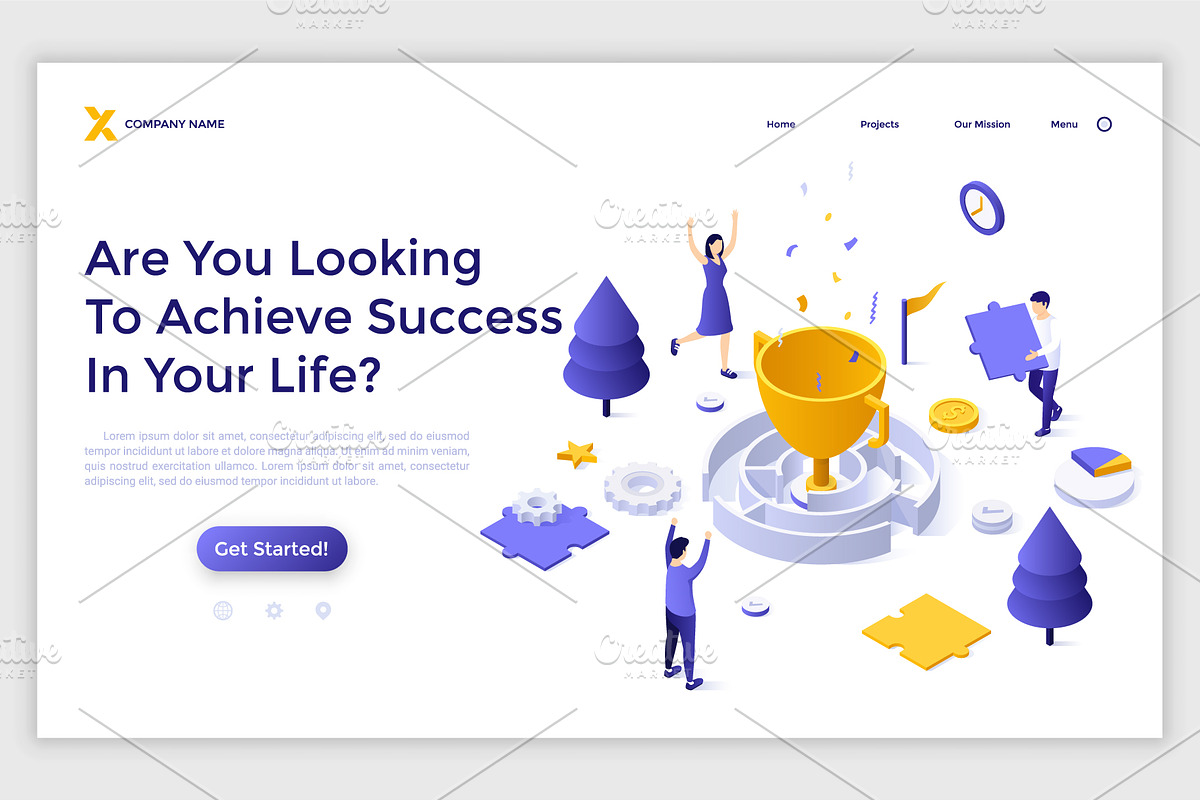 Isometric Solutions Mini. Part 16, a Templates & Theme by Andrew Kras Design (Photo 13 of 18)
