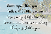 Sunset Beach, a Handwritten Font by FreshTypeINK (Thumbnail 8 of 8)