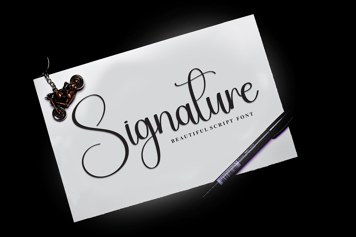 Black | Script Font, a Handwritten Font by Scratchones (Photo 2 of 9)