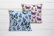 Butterflies vector collection, a Decorative Illustration by Glass Cat Design (Thumbnail 8 of 10)