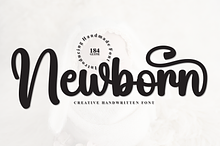 Newborn | Script Font