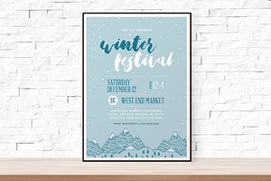 WinterFest Flyer Template