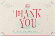 Lhont Down Typeface, a Serif Font by alit design (Thumbnail 15 of 15)