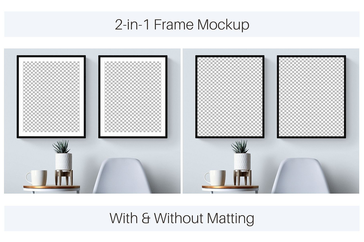 4:5 Ratio (2in1) Double Black Frames, an Object Graphic by Loads of Lovely (Photo 2 of 4)