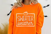 50 Fall SVG Bundle, Autumn Quotes, a Seasonal Illustration by CrazyCraft (Thumbnail 4 of 9)