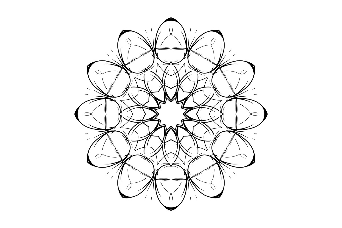 High Quality Mandala Clipart Bundle, a Decorative Illustration by NJ Himel (Photo 87 of 103)