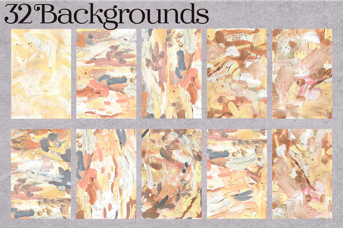 Sale 20%-Gouache Backgrounds, a Texture Graphic by Les Frolova (Photo 16 of 17)