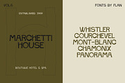 Kombucha | Mid-Century Display Font, a Sans Serif Font by Courtney Flannagan Design (Thumbnail 6 of 6)