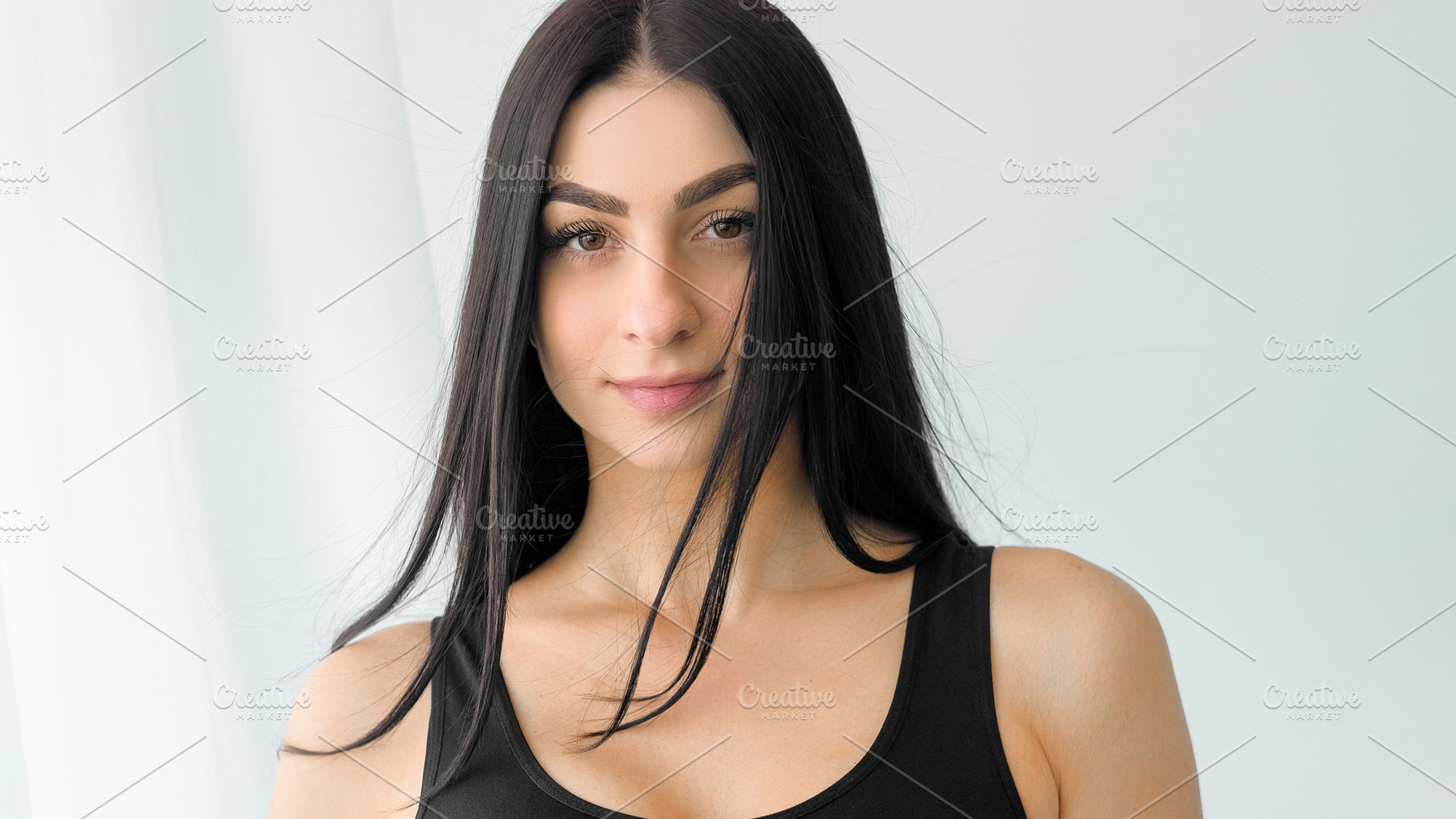Natural model young glamour portrait female face, a Person Photo by Photo Drive Studio