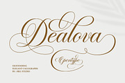 Dealova, a Script Font by HKL Studio (Thumbnail 1 of 11)