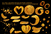 Golden Brush SVG Cyrillic Font, a Script Font by IraDvilyuk (Thumbnail 11 of 14)