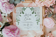 Square Greeting Card Mockup, a Product Mockup by TatiMockup (Thumbnail 4 of 5)