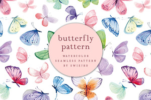 Butterfly Seamless Pattern