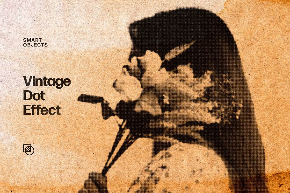 Vintage Dot Photo Effect, a Layer Style Add-On by Design Squad (Photo 1 of 5)