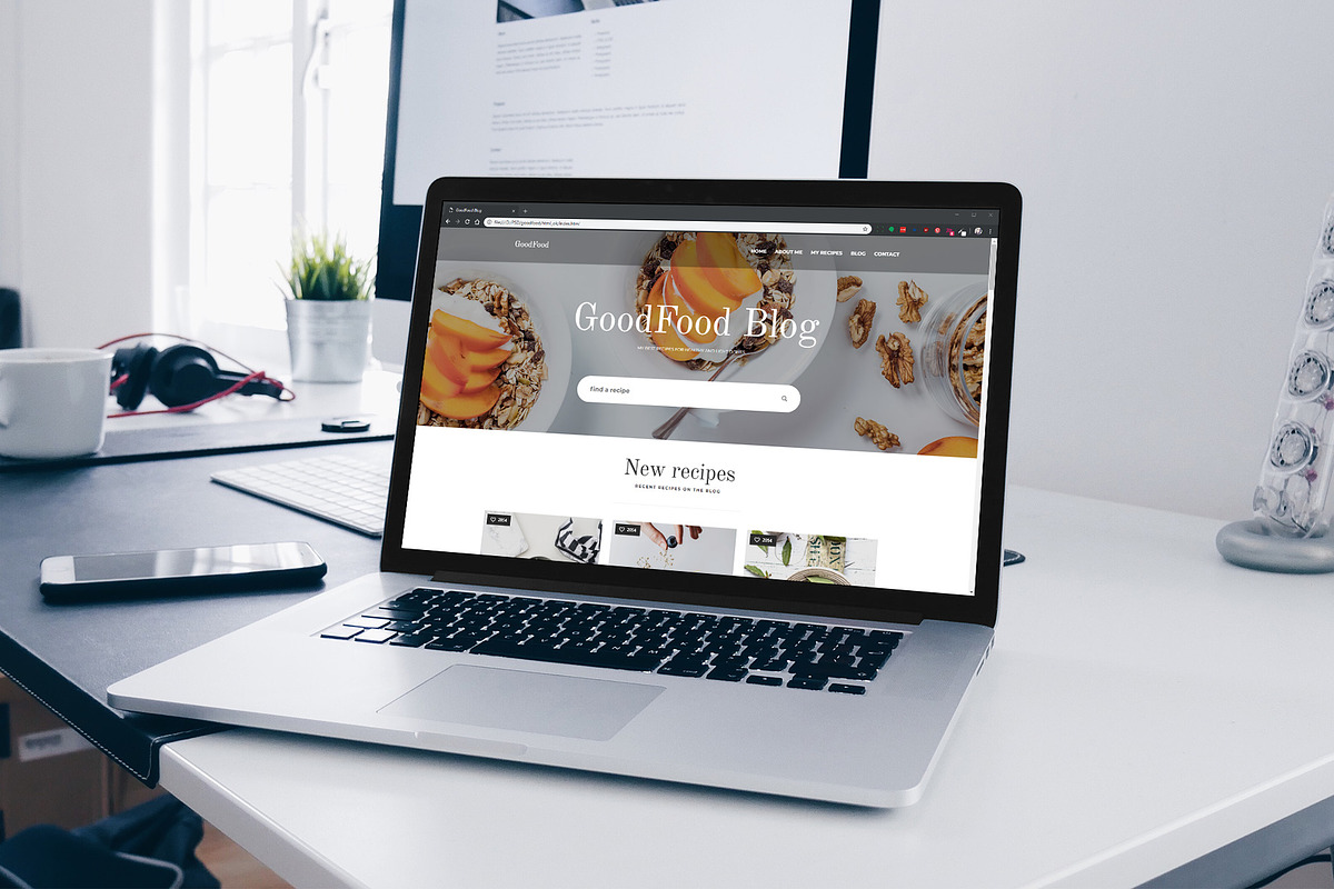 GoodFood - Responsive HTML Template, a HTML Template by FreshPixels (Photo 1 of 5)