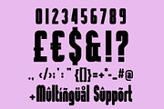 GUSTO, a Sans Serif Font by Loudoun Design Co. (Thumbnail 4 of 9)