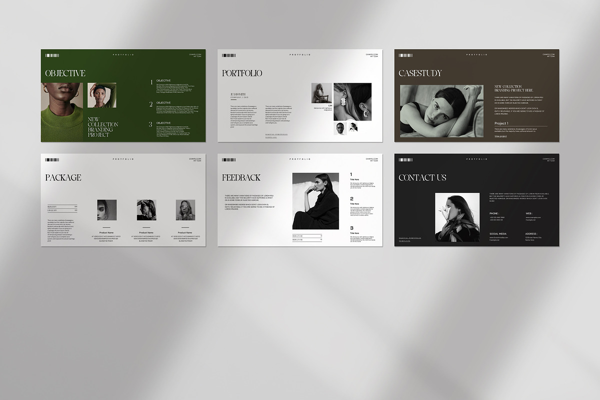 Digital Portfolio Presentation, a Presentation Template by evgenystudio (Photo 9 of 9)