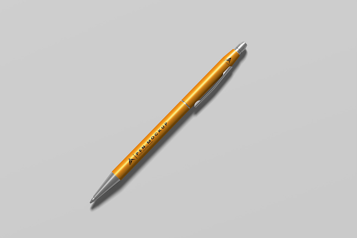 Pen Mockup, a Pens & Pencil Mockup by ZifaraDesign (Photo 7 of 11)