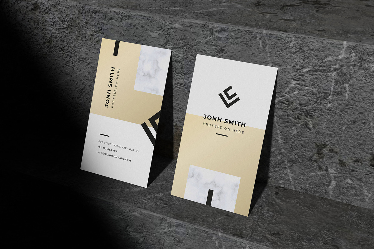 Business ID Card - Mockup, a Books & Magazine Mockup by Bokuto (Photo 5 of 9)